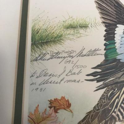 Lot 227 - Sallie Ellington Middleton Art, Signed and Numbered & More
