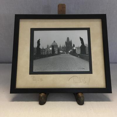 Lot 231 - Signed & Framed City Artwork 