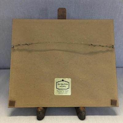 Lot 231 - Signed & Framed City Artwork 