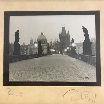 Lot 231 - Signed & Framed City Artwork 