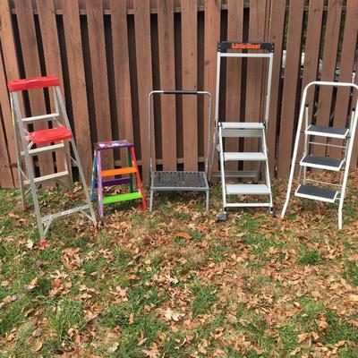 Lot 236 - Step Ladders & More