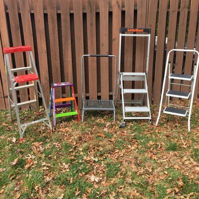 Lot 236 - Step Ladders & More