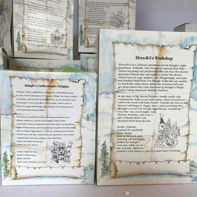 Lot 241 - Boyds Town Kringleâ€™s Village Pieces & More