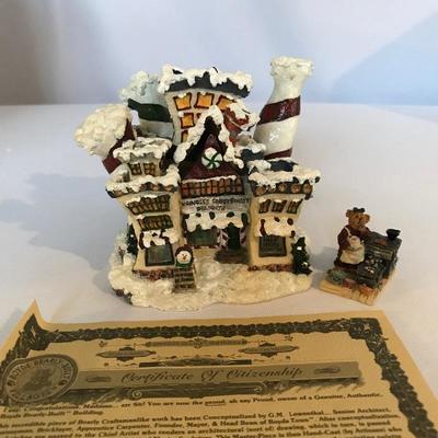 Lot 241 - Boyds Town Kringleâ€™s Village Pieces & More