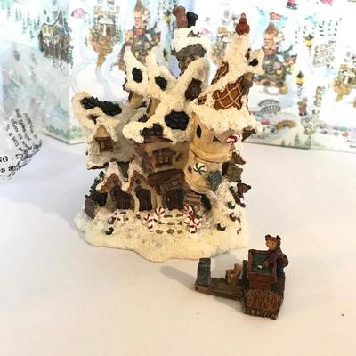 Lot 241 - Boyds Town Kringleâ€™s Village Pieces & More