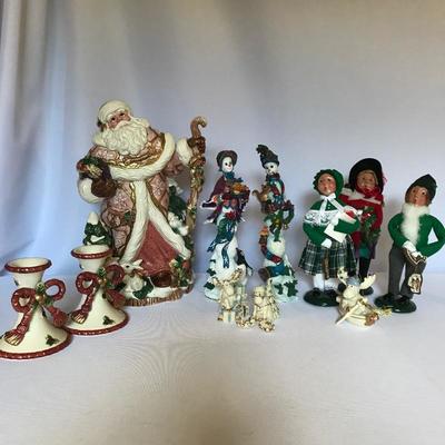 Lot 244 - Christmas Statues