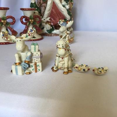 Lot 244 - Christmas Statues