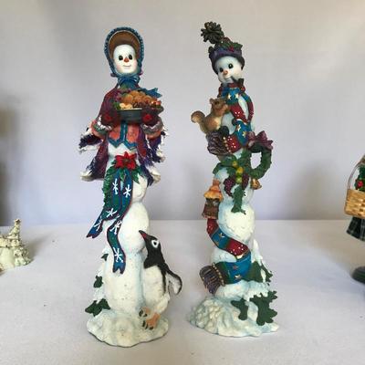 Lot 244 - Christmas Statues