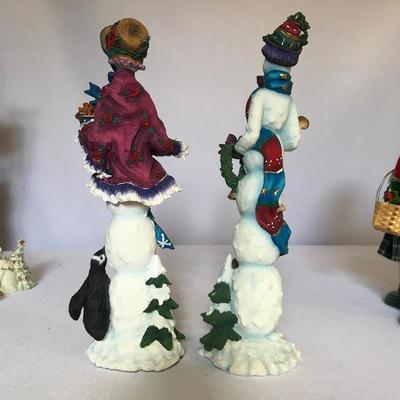 Lot 244 - Christmas Statues