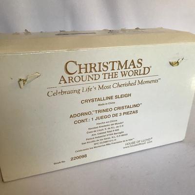 Lot 245 - Christmas Serving and Decor
