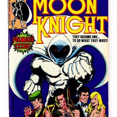 MOON KNIGHT #1 Origin & 1st App Bronze Age Key Comic Book 1980 Marvel Comics VF+