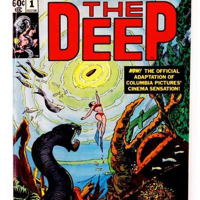 The DEEP #1 Marvel Movie Special Bronze Age Key Comic Book 1977 Marvel Comics VF