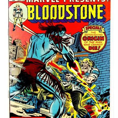 Marvel Presents #2 ORIGIN OF BLOODSTONE Key Bronze Age Comic Book 1975 Marvel Comics FN/VF