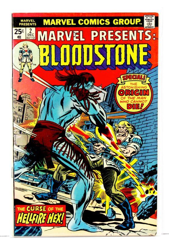 Marvel Presents 2 ORIGIN OF BLOODSTONE Key Bronze Age Comic Book 1975