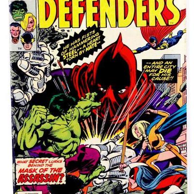 DEFENDERS #40 Bronze Age Comic Book 1976 Marvel Comics FN/VF