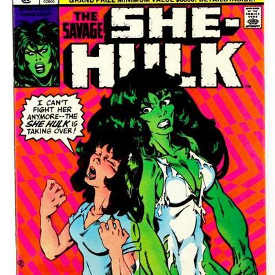 The Savage SHE-HULK #9 First App of Ultima Bronze Age Key Comic Book 1980 Marvel Comics VF+