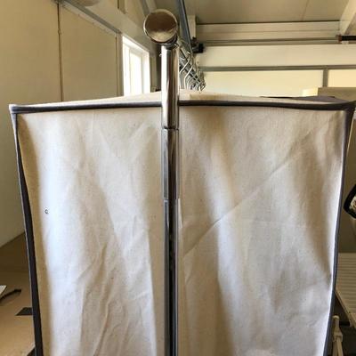 Lot 256- Rolling Shelf & More