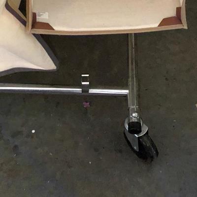 Lot 256- Rolling Shelf & More