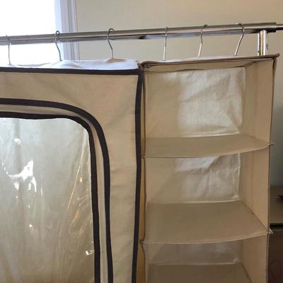 Lot 256- Rolling Shelf & More