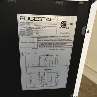  Lot 262 - Countertop Dishwasher Edgestar 