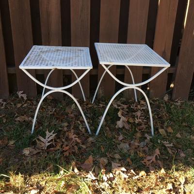  Lot 263 - Metal Tables