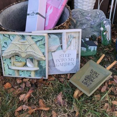 Lot 267 - Yard tools, Decor & More