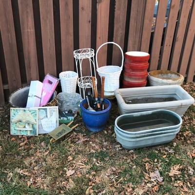 Lot 267 - Yard tools, Decor & More