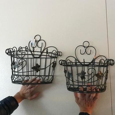 Lot 270 - Metal Trellises, Planters, Hooks & More