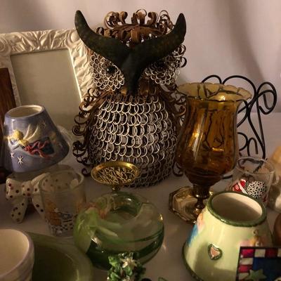 Lot 275- Frames & Candle Holders
