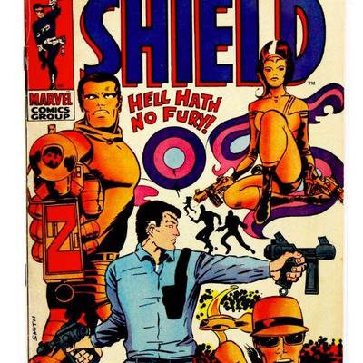 NICK FURY Agent of SHIELD #12 Silver Age Comic Book 1969 Marvel Comics FN/VF