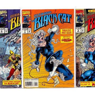 Felicia Hardy BLACK CAT #1-4 Complete Set High Grade 1994 Marvel Comics NM