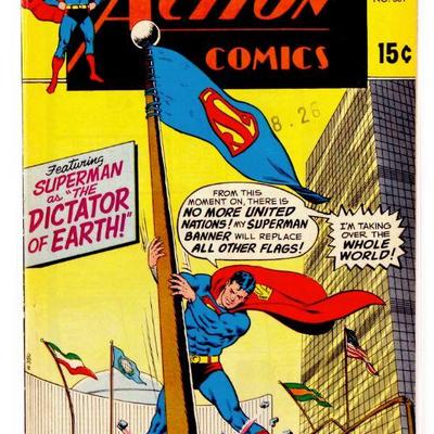 ACTION COMICS #381 Silver Age SUPERMAN Neal Adams Art 1969 DC Comics FN+