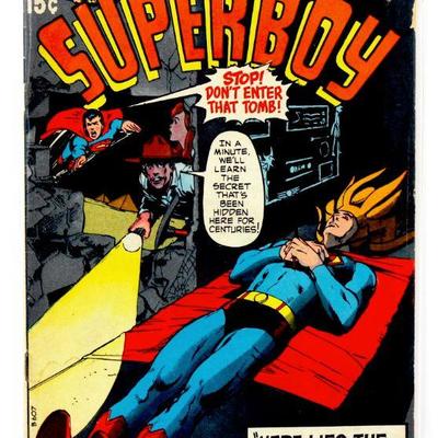 SUPERBOY #166 Silver Age Comic Book Neal Adams Cover Art 1970 DC Comics VG