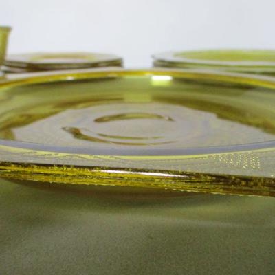 Lot 15 - Amber Depression Glass