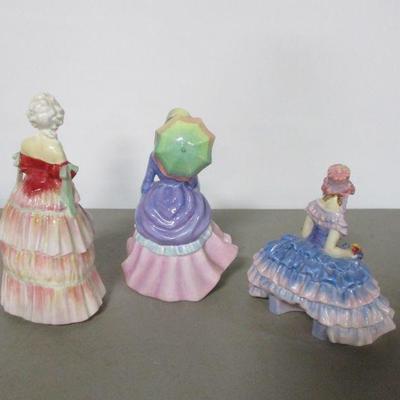 Lot 16 - Royal Doulton "Southern Belle" Porcelain Figures