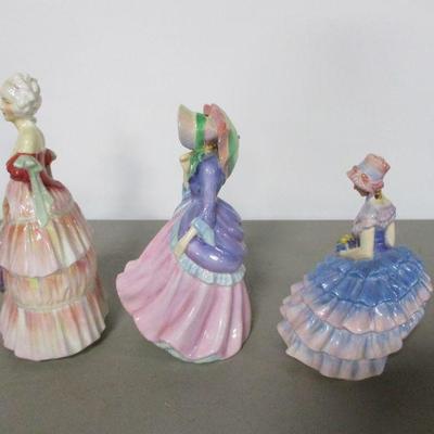 Lot 16 - Royal Doulton "Southern Belle" Porcelain Figures