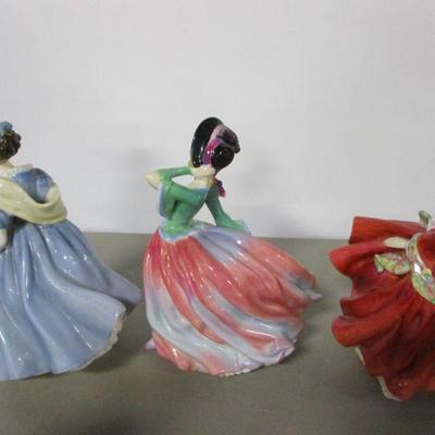 Lot 16 - Royal Doulton "Southern Belle" Porcelain Figures