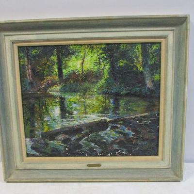 Lot 44 - Coulton Waugh Framed Oil Painting 