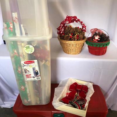 Lot 280- Wrapping Paper & More
