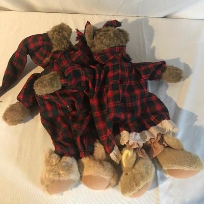 Lot 283 -Ditz Polar Bear & Pajama Bear's