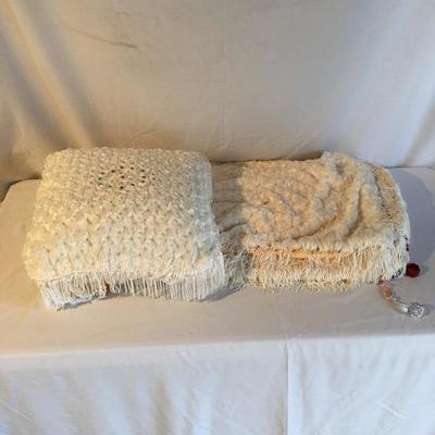  Lot 288 - Beaded Pillows & Blankets 