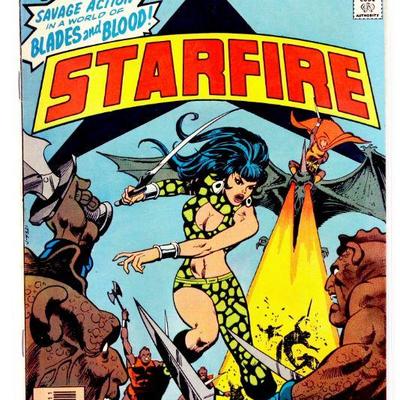 STARFIRE #2 Rare Bronze Age Comic Book 1976 DC Comics FN