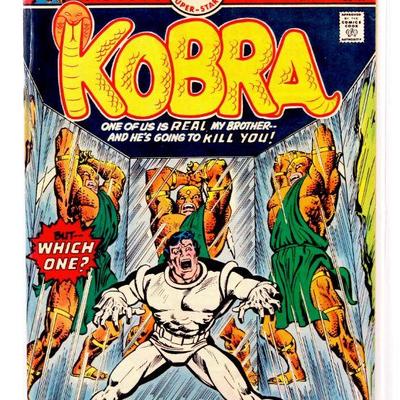 KOBRA #2 Rare Bronze Age Comic Book 1976 DC Comics FN/VF