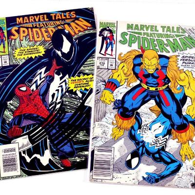 Marvel Tales #270 #272 SPIDER-MAN Comic Books Set 1993 Marvel Comics VF/NM