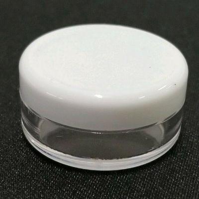 50 Pieces 5G/5ML High Quality Clear Plastic Cosmetic Container Jars with Lids