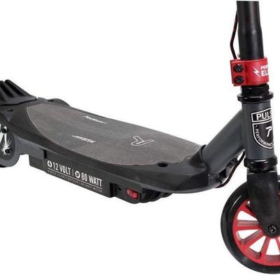 Pulse Performance Products REVSTER Electric Scooter, Black