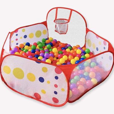 Foldable Basketball Ball Pit for Toddlers & 2.2
