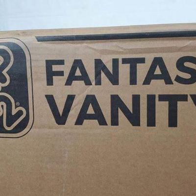 Step2 Fantasy Vanity Girls Pretend Vanity Play Set, Open Box - New