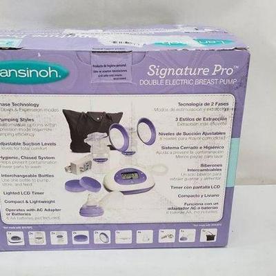 Lansinoh, Signature Pro Double Electric Pump, Open Box - New