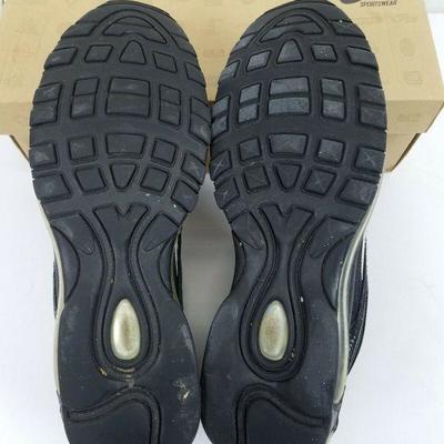 Nike Air Max '97 Used Size 12 2009 Snake Black & White 312641 012 Original Box